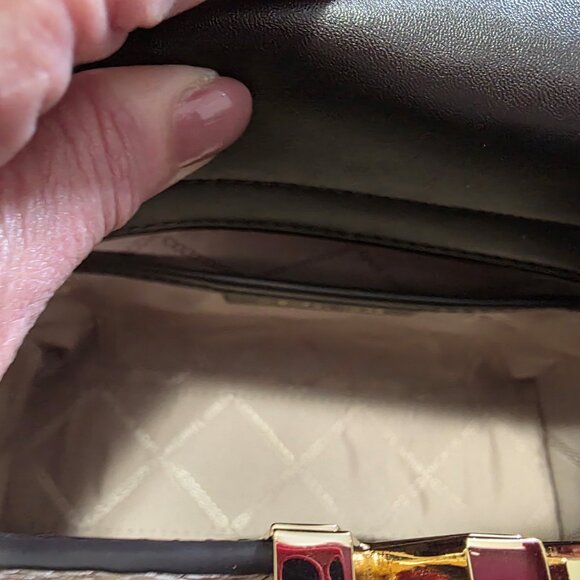 Michael Kors Small Satchel Snake Print EUC - Picture 5 of 7